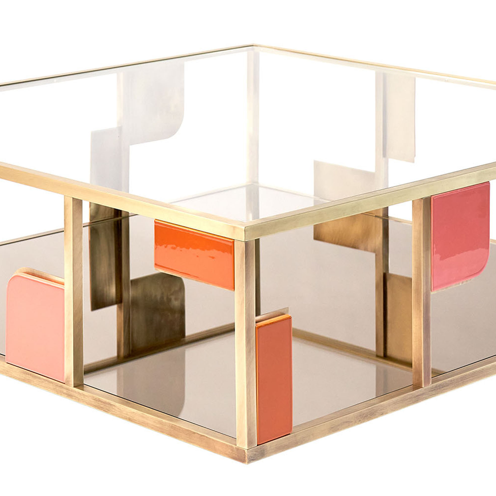 Sunset - Square coffee table 